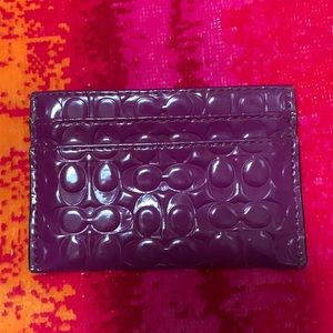 Coach Card Holder